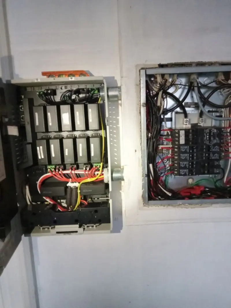 Electrical panel upgrade completed for Ring Doorbell Installation in Duluth